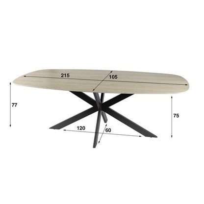 Eettafel Romano | Melamine