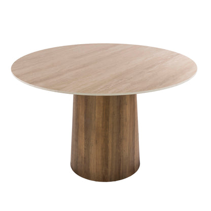 Eettafel Romano | Keramiek in Travertinlook