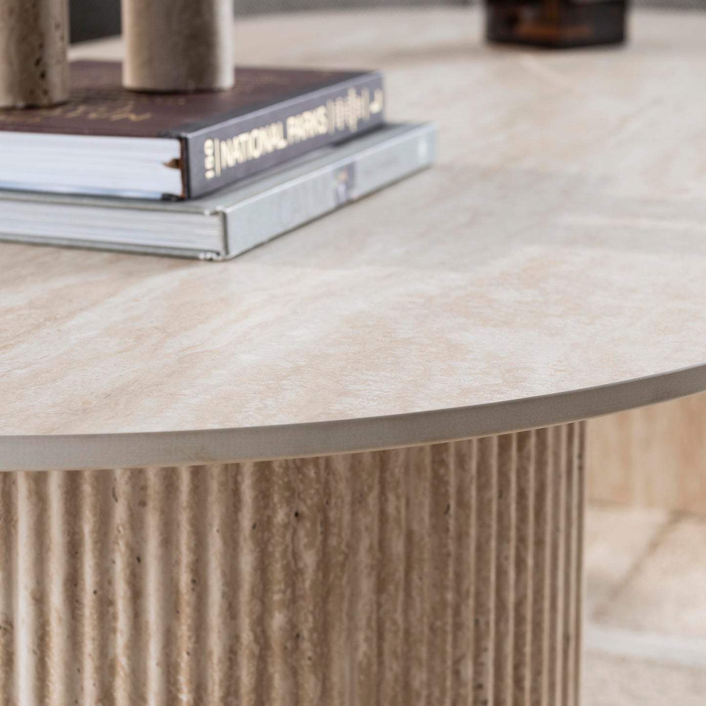 Salontafel Lucent | Keramiek Travertin