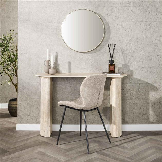 Sidetable Ardent | Keramiek Beige