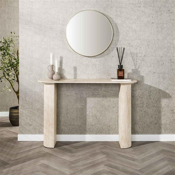 Sidetable Ardent | Keramiek Beige