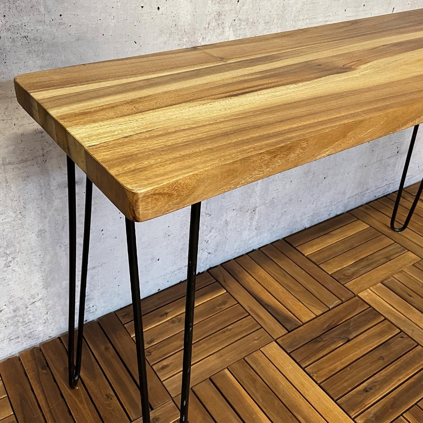 Bijzettafel Suarez | Naturel Hardhout