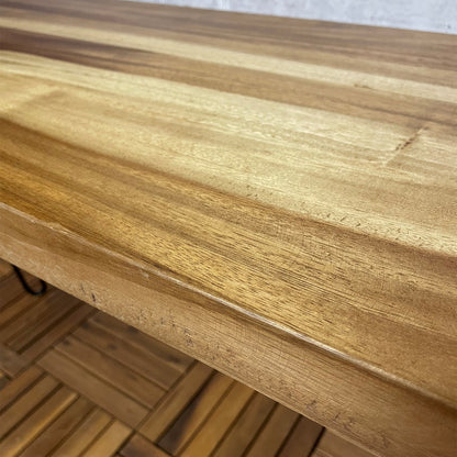 Bijzettafel Suarez | Naturel Hardhout