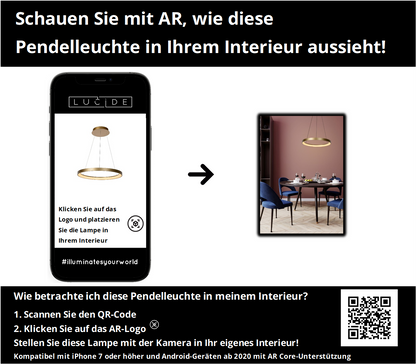 Hanglamp Vidal | 1 Lamp | Ø 58 cm | Goud