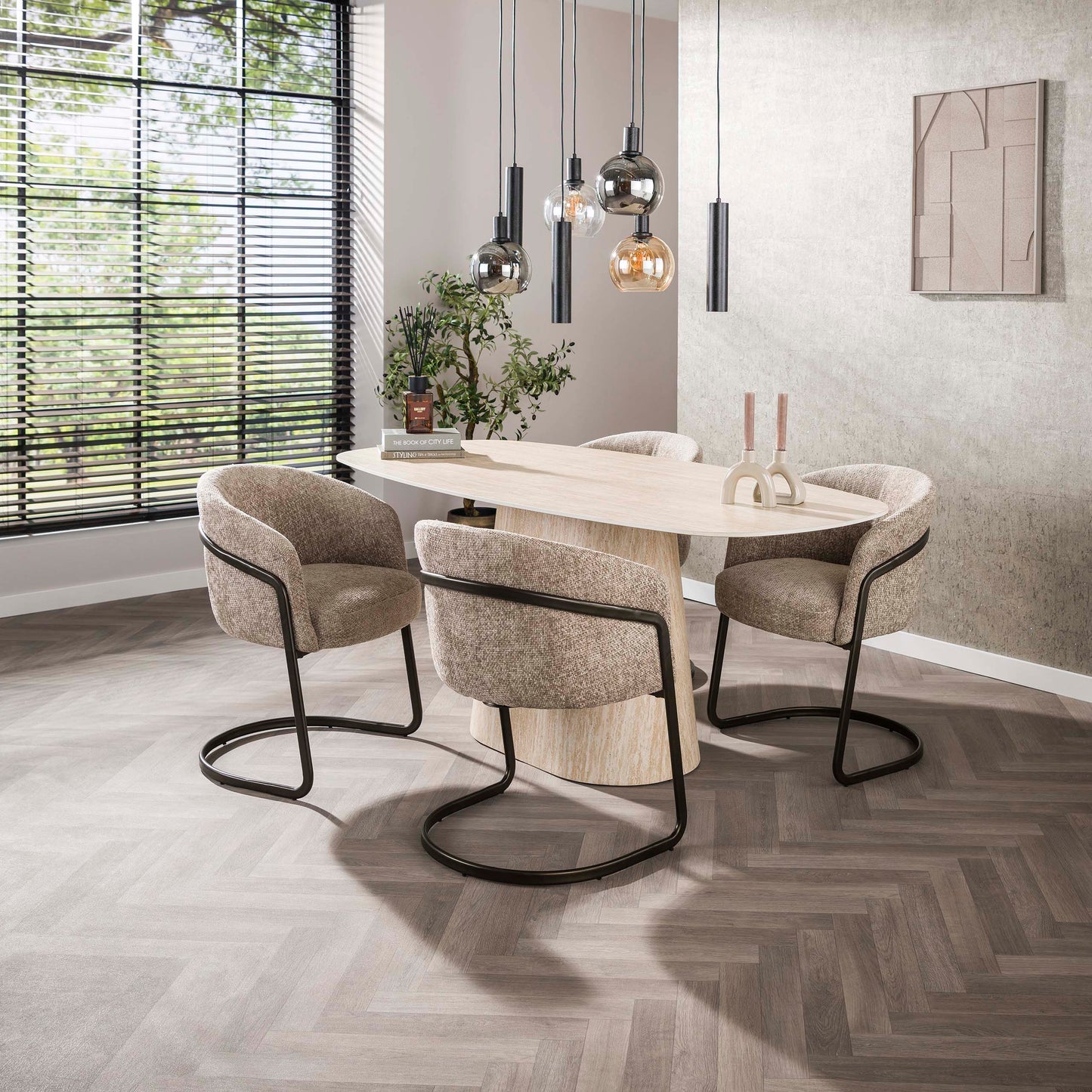 Eetkamerstoel Sway | Hoven zand