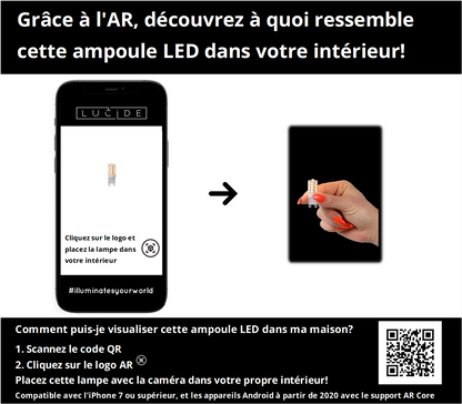 Lichtbron G9 | LED Dimbaar | Ø1,5 | Wit