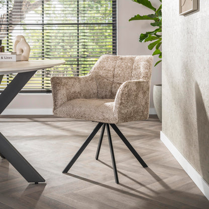 Eetkamerstoel Raster | Alura Zand