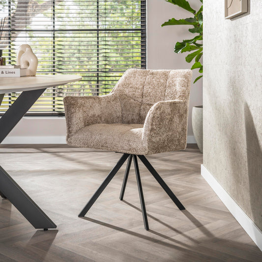 Eetkamerstoel Raster | Alura Zand