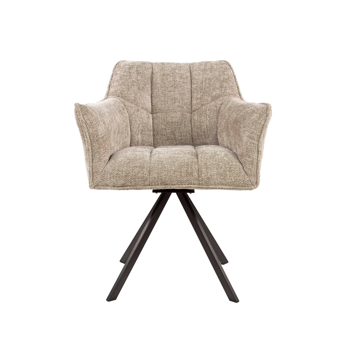 Eetkamerstoel Raster |  Stof Hoven Beige