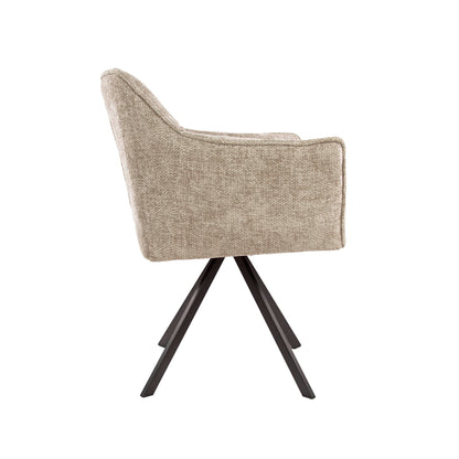 Eetkamerstoel Raster |  Stof Hoven Beige