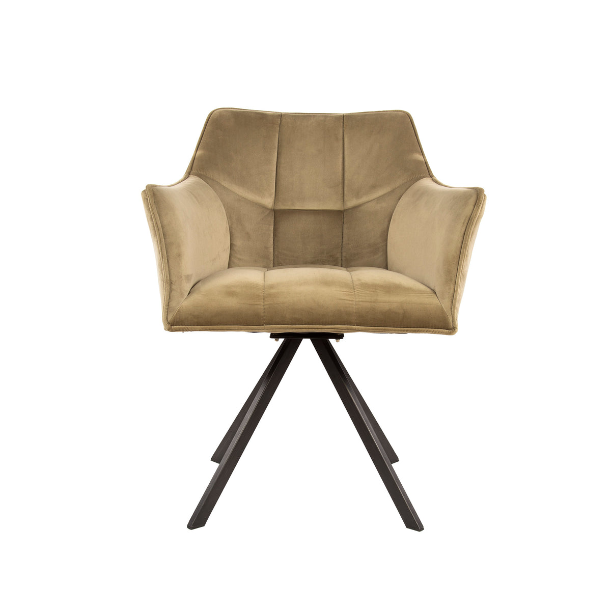 Eetkamerstoel Raster | Champagne Velours