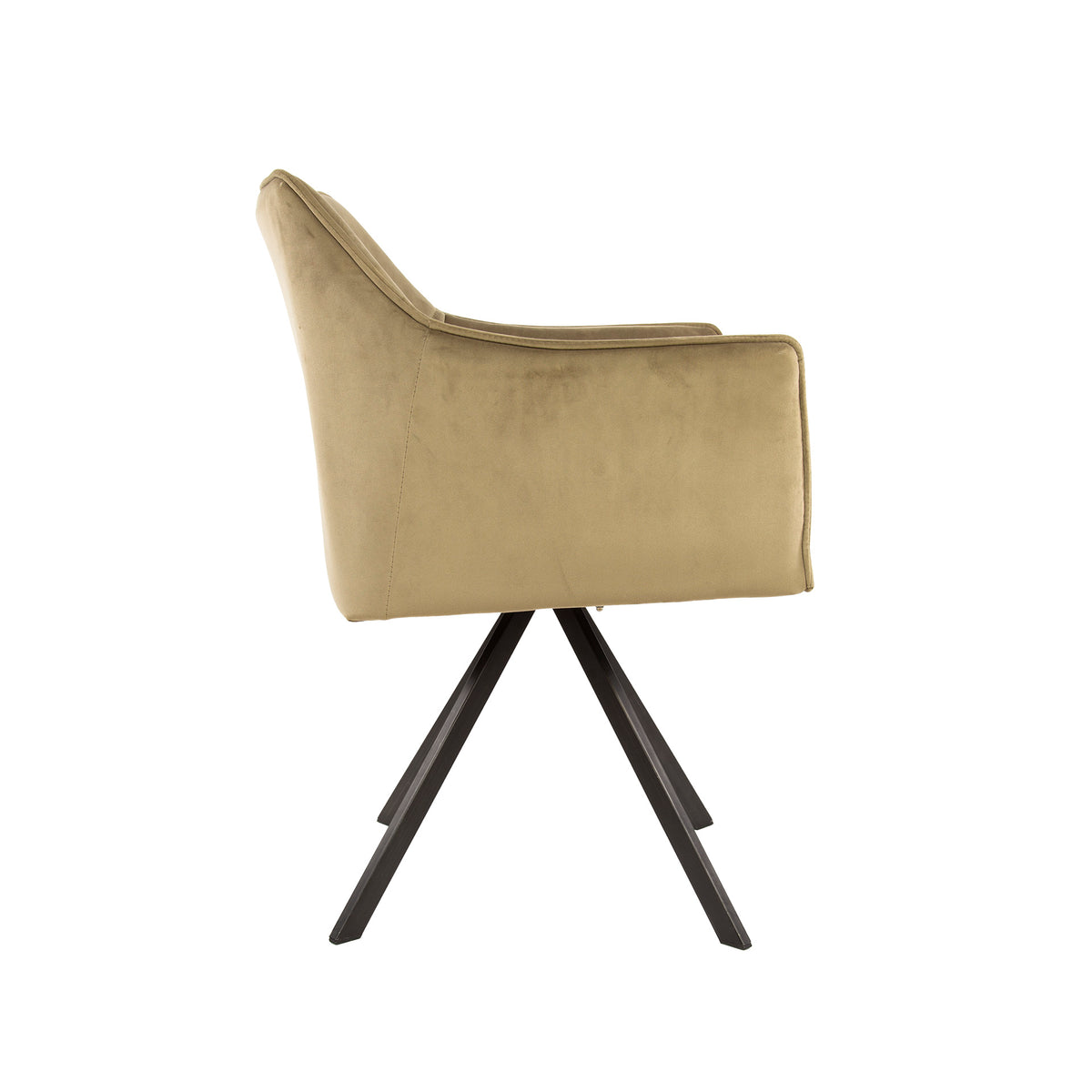 Eetkamerstoel Raster | Champagne Velours