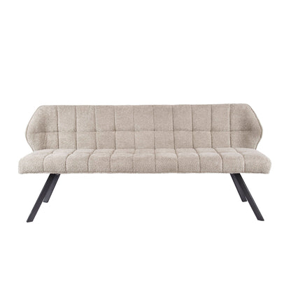 Eetkamerbank Fay | Bouclé Beige