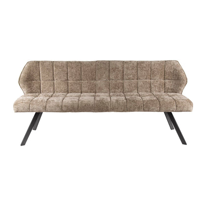 Eetkamerbank Raster | Stof Champagne