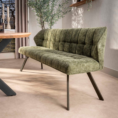 Eetkamerbank Raster | Onderstel Brons