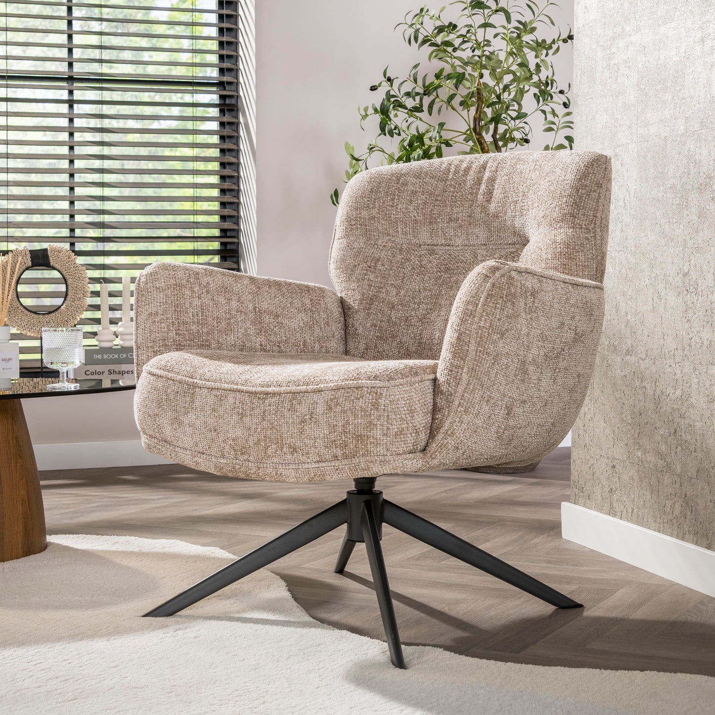 Fauteuil Forza | Onderstel Zwart