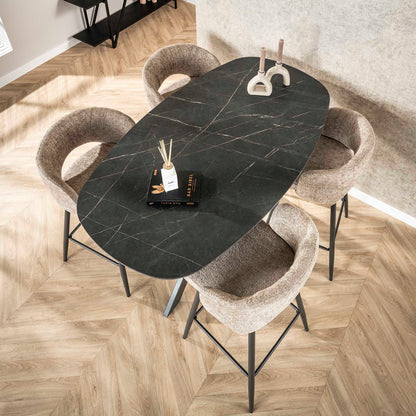 Bartafel Park | Zwart Melamine