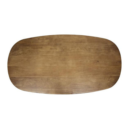 Eettafel Cliff | Mangohout Naturel | 215cm