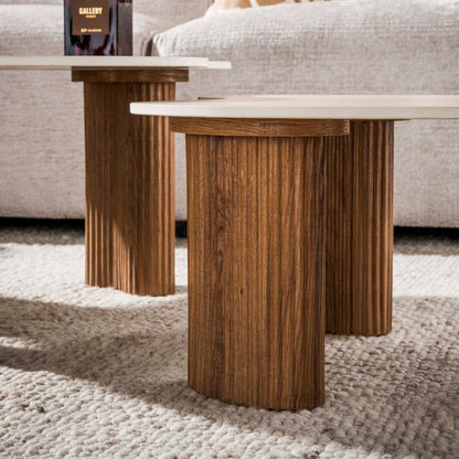 Salontafel Ceramo | Keramiek in Travertinlook