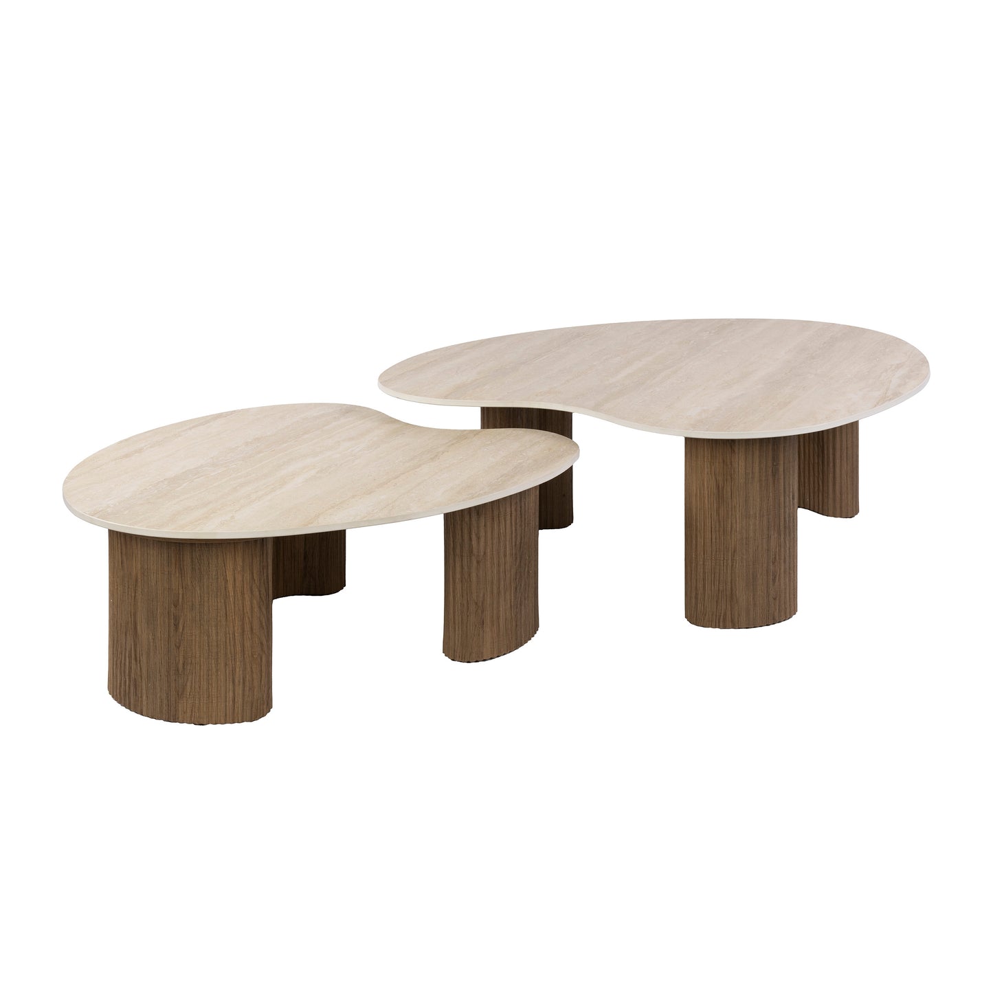 Salontafel Ceramo | Keramiek in Travertinlook