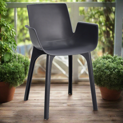 Tuinstoel Jasmine | Antraciet