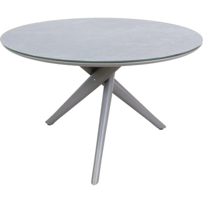 Tuintafel Mojito Rond | Beige Aluminium