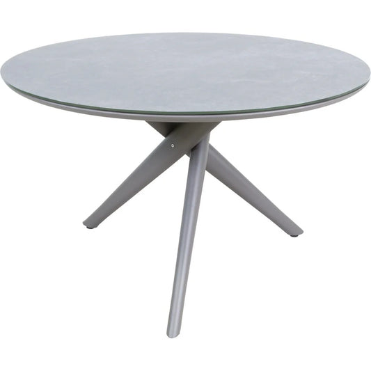 Tuintafel Mojito Rond | Beige Aluminium