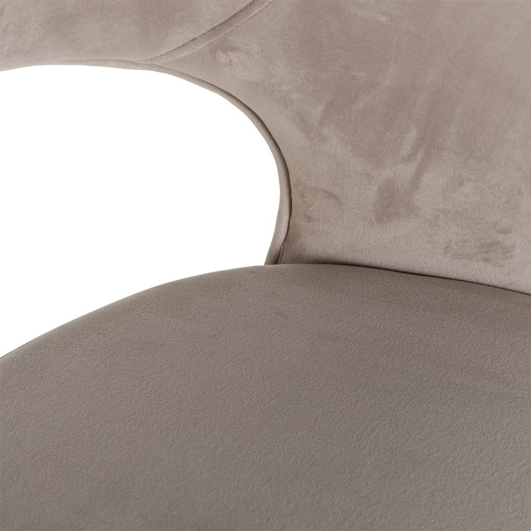 Barkruk Savoy | Kookeiland of Bartafel | Khaki Velvet