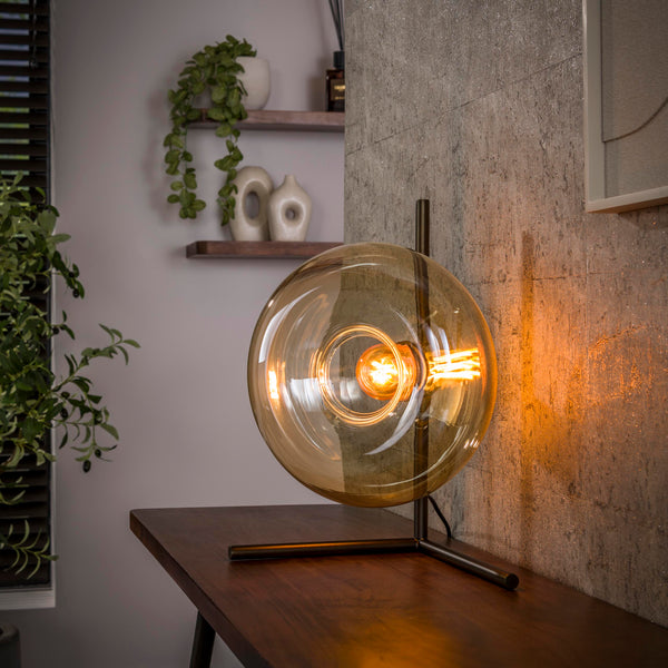 Tafellamp Fynn | Glas Oranje