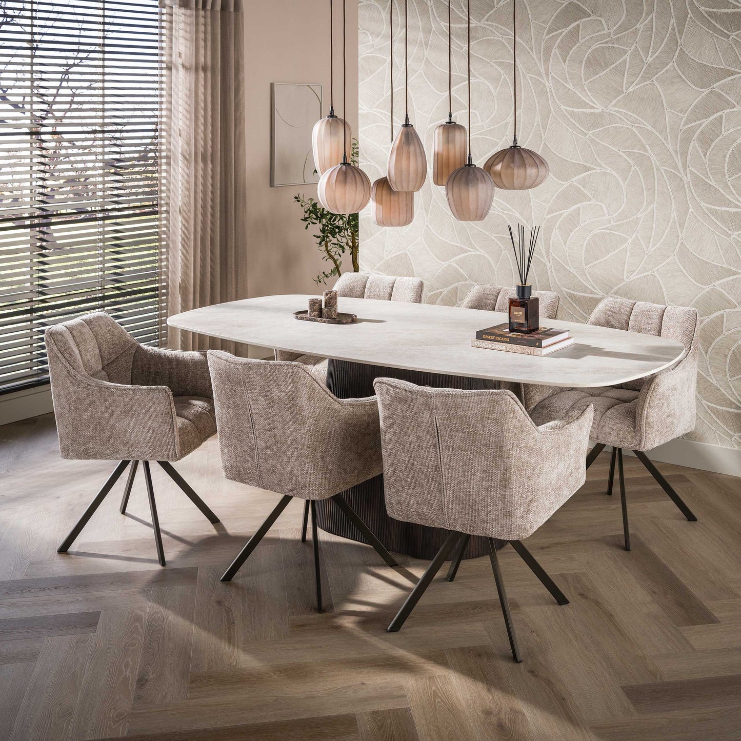 Hanglamp Altura | Sienna Bruin-Frosted