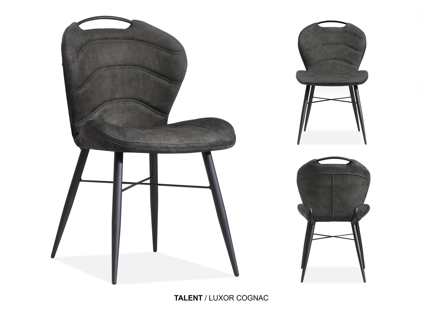 Eetkamerstoel Talent | Luxor Antraciet