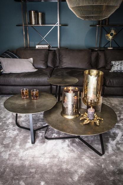 Salontafel Kae | M | Goud Aluminium