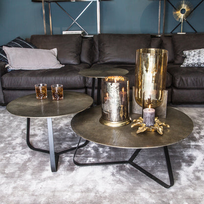 Salontafel Kae | M | Goud Aluminium