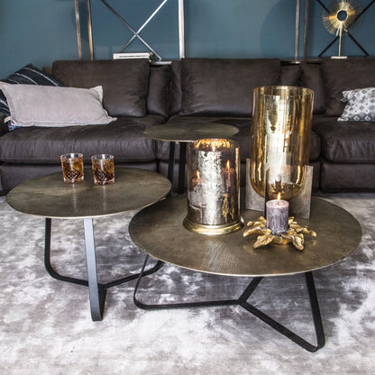 Salontafel Kae | L | Goud Aluminium