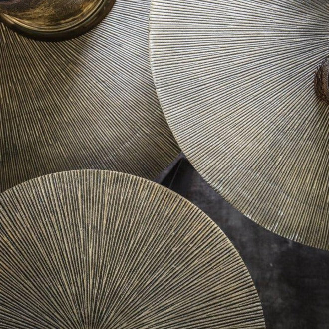 Salontafel Kae | M | Goud Aluminium