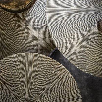 Salontafel Kae | M | Goud Aluminium