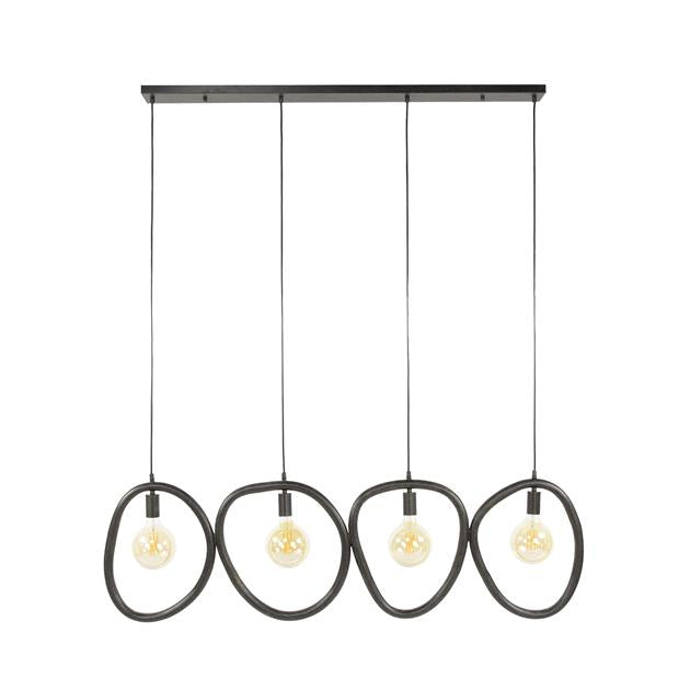 Hanglamp Pebble | Metaal Zwart