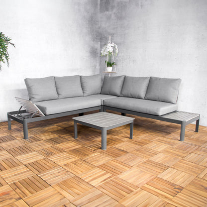 Loungeset Leroy | Grijs