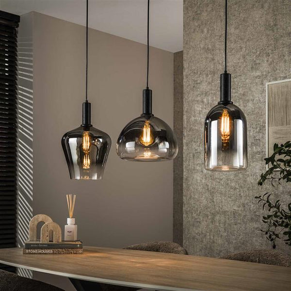 Hanglamp Celeste | Glas Grijs