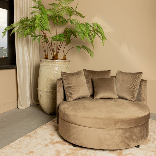 Fauteuil Fayen | Velvet Zand