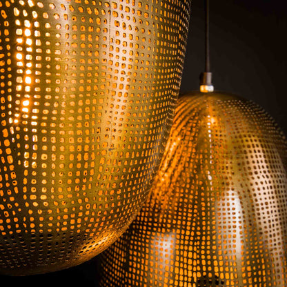 Hanglamp Cosmic | 3 Lampen | Brons Metaal