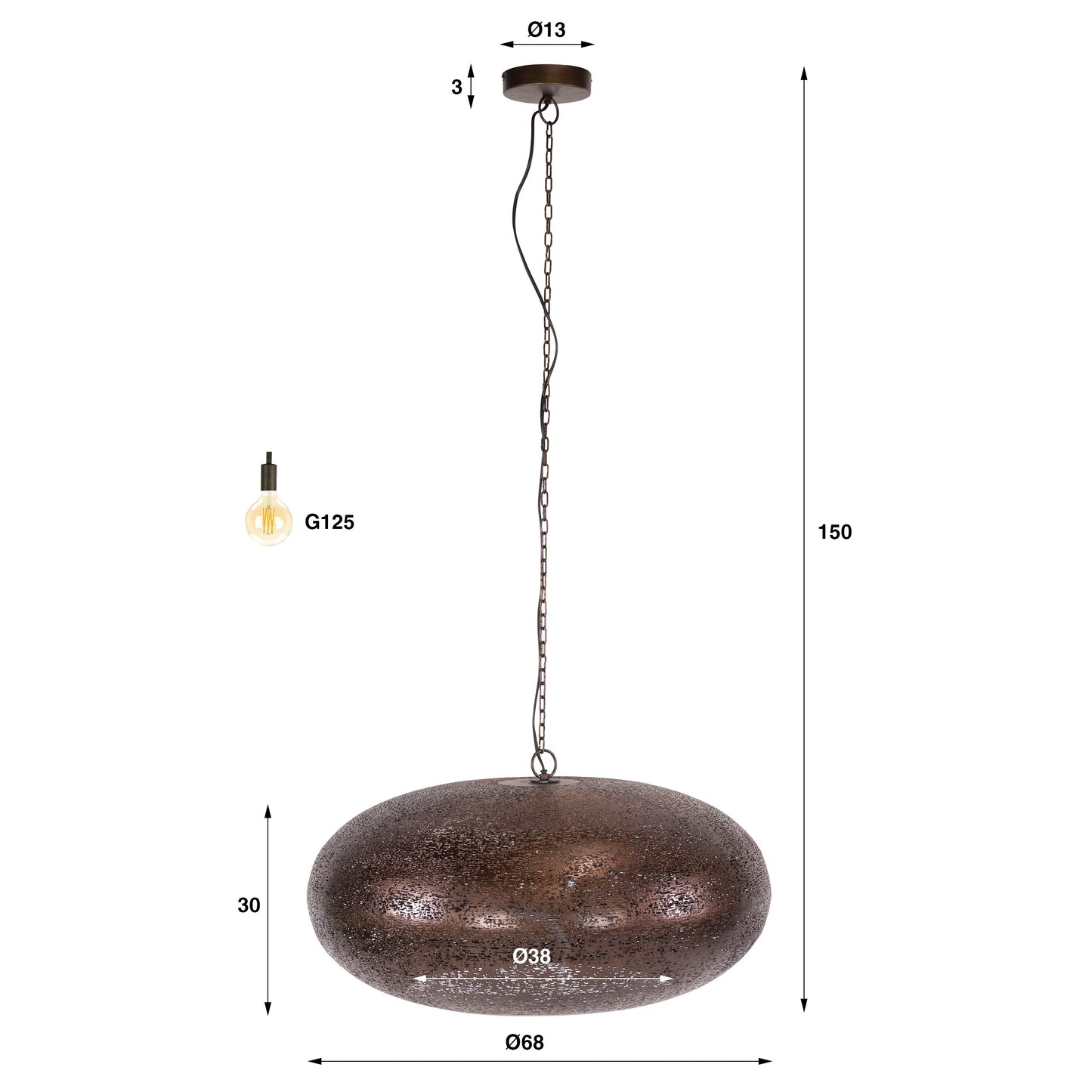 Hanglamp Cielo