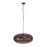 Hanglamp Cielo 68 Cm metaal antiek koper, vooraanzicht op witte achtergrond