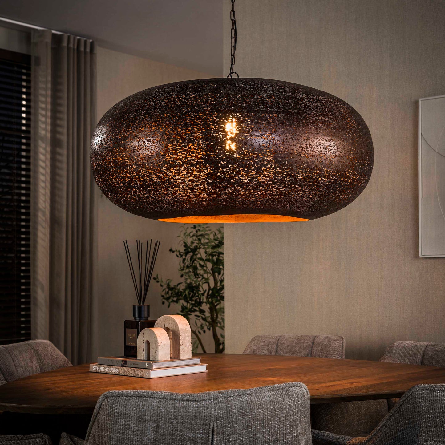 Hanglamp Cielo | Metaal Antiek Koper