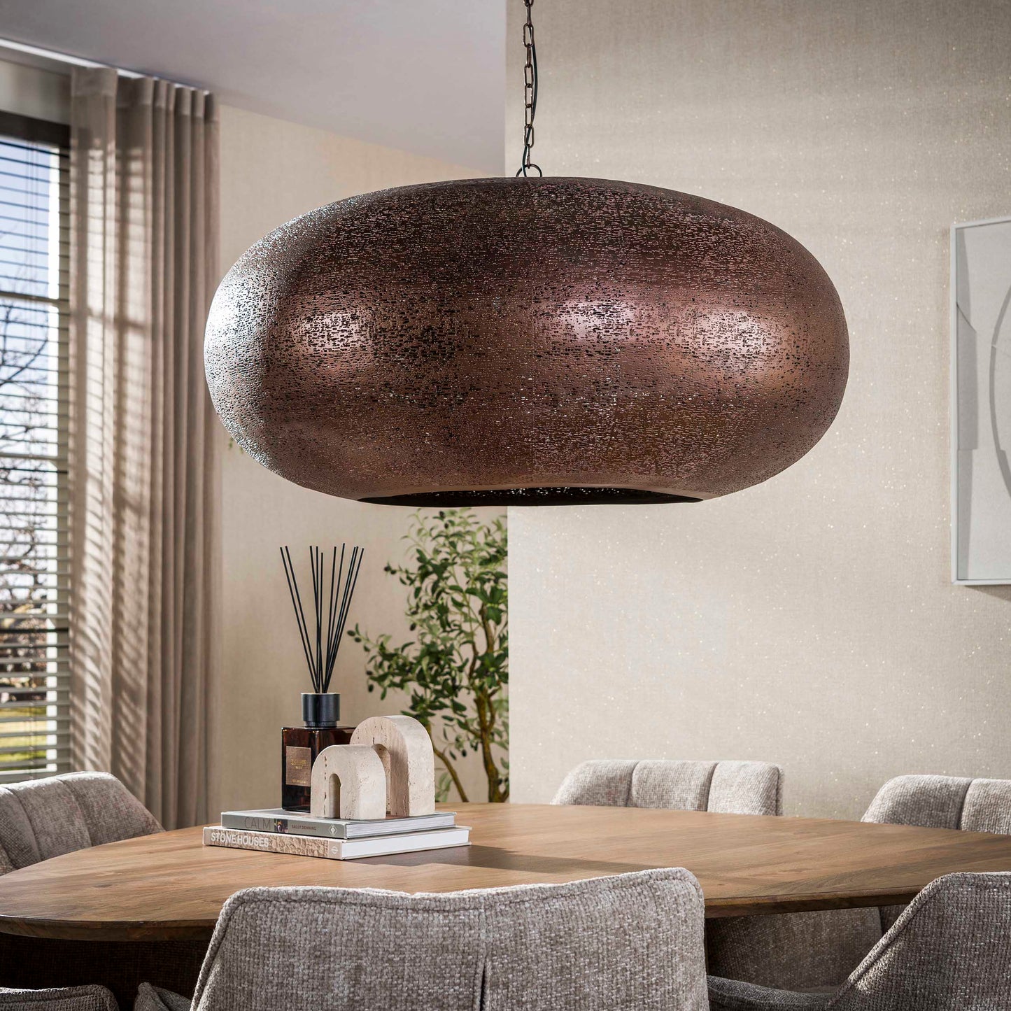 Hanglamp Cielo | Metaal Antiek Koper