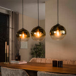 Hanglamp Bubble | 3 Lichts | Shaded Goud