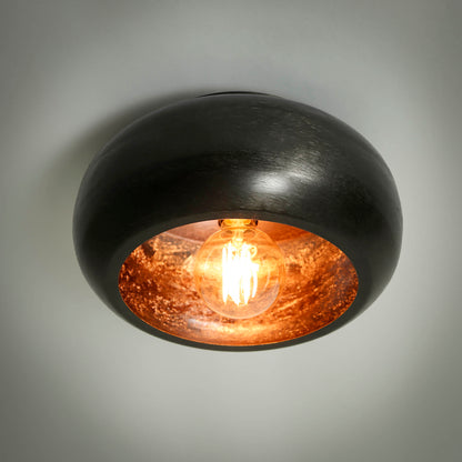 Plafondlamp Sky | Zwart Nikkel