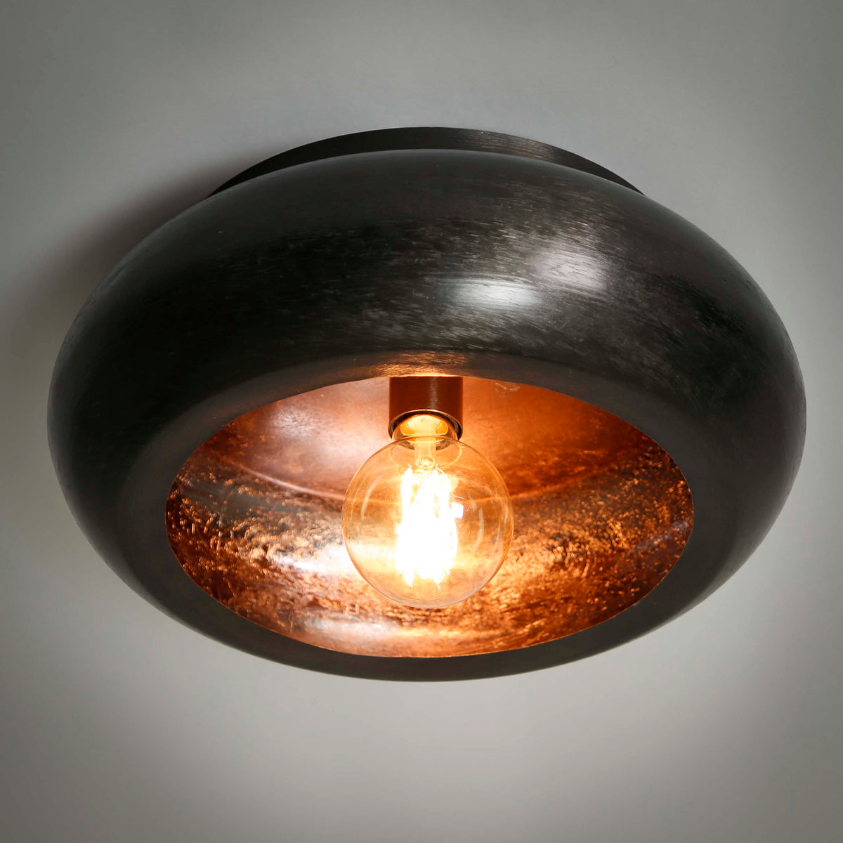Plafondlamp Sky | Zwart Nikkel | Magazijn leegverkoop