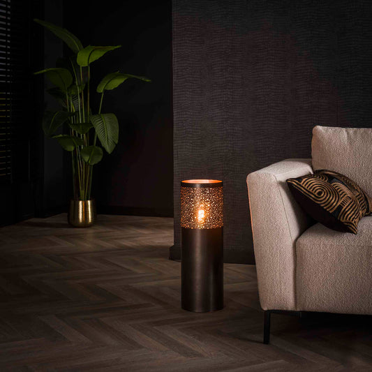 Vloerlamp Cilinder | Small | Zwart