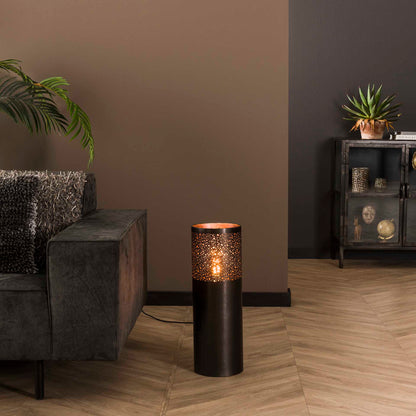 Vloerlamp Cilinder | Small | Zwart
